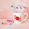 FOYTOKI 20pcs Eyelash Brush Tubes Mascara Bottles Set Lash Kit Quality for Travel Daily Use view 2