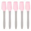 FOYTOKI 5pcs Gentle Easy to Use Beauty Wax Knife Silicone Brush for Hand Mask Hair Removal view 1