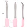 FOYTOKI 5pcs Gentle Easy to Use Beauty Wax Knife Silicone Brush for Hand Mask Hair Removal view 2