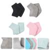 BIUDECO 4pairs Moisturizing Gel Heel Sleeves Comfortable Heel Socks for Durable for Long Unisex Foot Care view 2