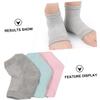 BIUDECO 4pairs Moisturizing Gel Heel Sleeves Comfortable Heel Socks for Durable for Long Unisex Foot Care view 4