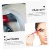 FOYTOKI 2pcs Angled Eyebrow Brush Professional Women Makeup Tools for Grooming Shaping and Filling Eyebrows Durable Synthetic Bristles for Easy Application and Versatile Use view 3