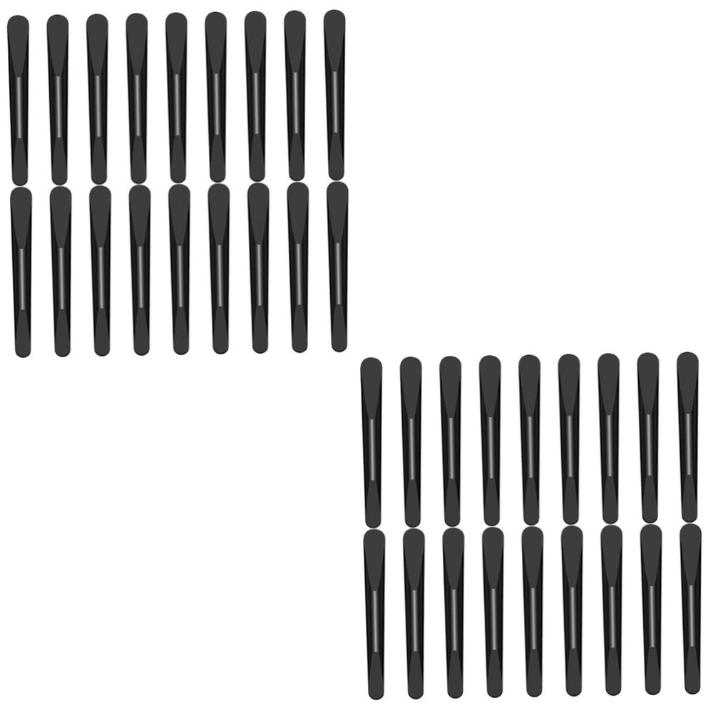 BUTIFULSIC 100pcs Plastic Makeup Spatulas Multi-use Foundation Mixing Tools for Face Mask Application Stirring Utensils for and Home Use