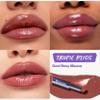 Kosas Plump & Juicy Lips Trio - Mini Wet Lip Oil in Unhooked, Full Size Wet Stick in Tropic Bliss, and Full Size Hotliner in Infinite + Korean Sheet Masque with Collagen view 2