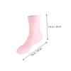 BIUDECO Women's Moisturizing Socks Foot Socks Hosiery for Dry Cracked Feet Elastic Long Toe Covers view 2
