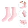BIUDECO Women's Moisturizing Socks Foot Socks Hosiery for Dry Cracked Feet Elastic Long Toe Covers view 3