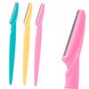 Beatifufu 24pcs Stainless Steel Eyebrow Razors for Precision Grooming Lightweight Facial Hair Trimmers Random Colors for Travel and Easy Eyebrow Shaping view 1