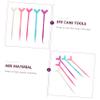 BIUDECO 50pcs Grafted Eyelash Tools Three Lifting Perm Combs for Easy Eyelash Separation and Styling for Professional Salon Home Use view 4