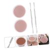 Beatifufu 2pcs Makeup Skin Wax Halloween Fake Scars Cuts Special Effects Face Painting Realistic Nose Wounds Easy to Apply Spatula view 3