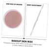 Beatifufu 2pcs Makeup Skin Wax Halloween Fake Scars Cuts Special Effects Face Painting Realistic Nose Wounds Easy to Apply Spatula view 4