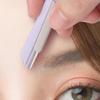 MERRYHAPY 6pcs Eyebrow Razor Stainless Steel Facial Hair Shaver Sliding Cover Portable Women Eyebrow Trimmer for Travel Easy Precision Grooming view 2
