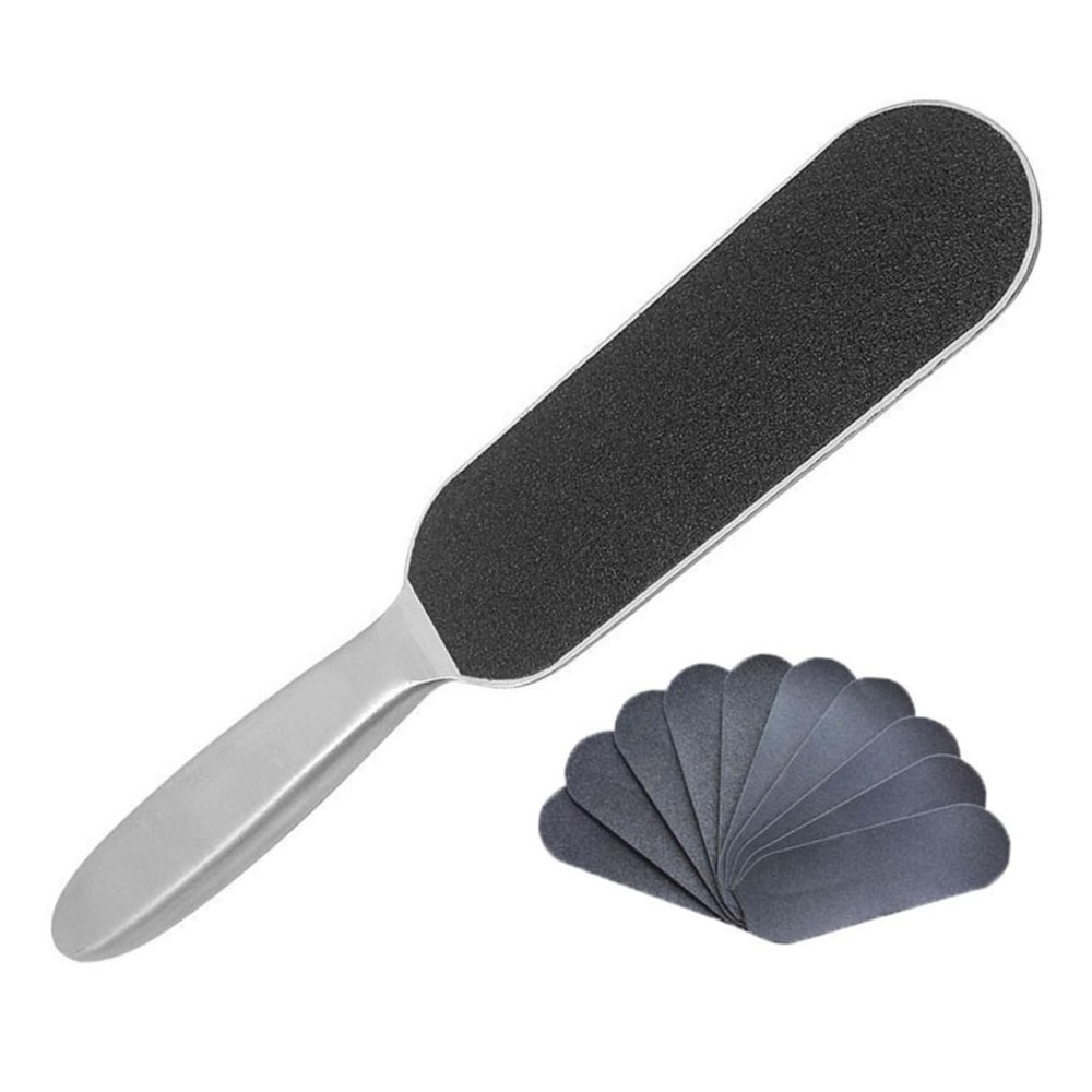 Beatifufu Foot Exfoliating File Foot Sole Rasp Callus Remover File Care Tool Papers