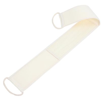 KOMBIUDA Exfoliating Back Scrubber Dual-Sided Loofah for and Skin Beautification Pull Strap Bathing Washcloth for Men and Women