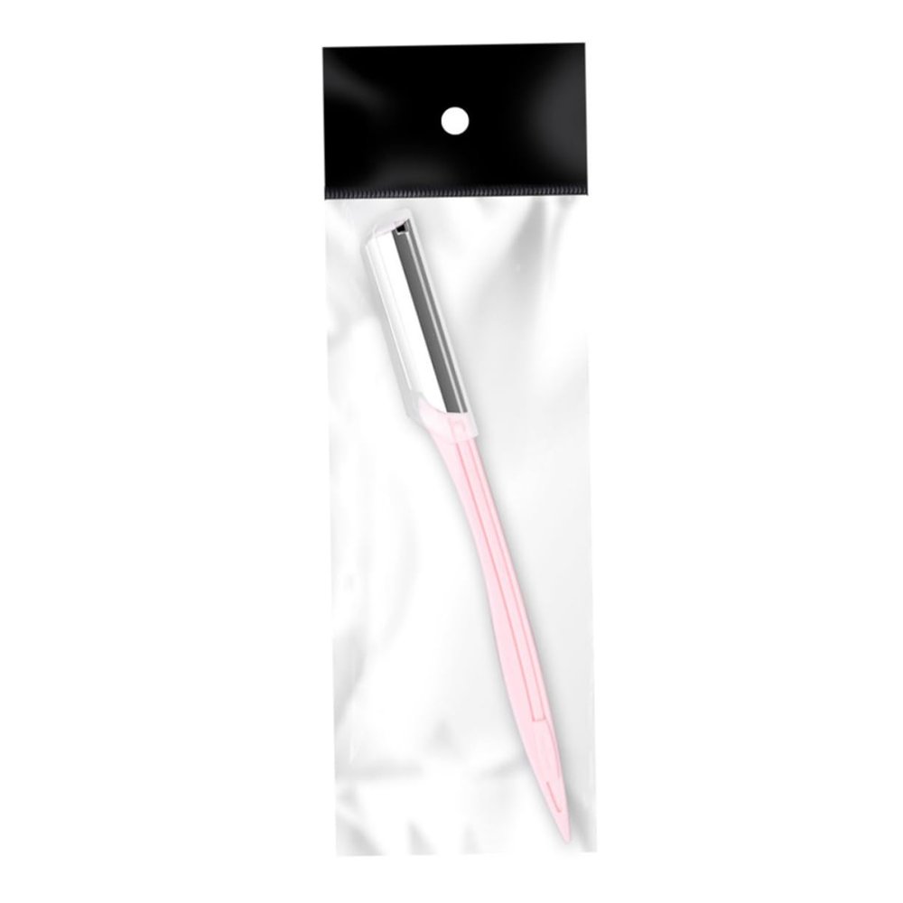 Beatifufu 3pcs Stainless Steel Eyebrow Razor for Women Girls Electric Eyebrow Trimmer Kit Makeup Tool