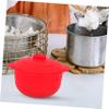 BIUDECO Wax Melting Machine Silicone Bowl Heat Resistant Non-stick Hair Removal Waxing Supply Wax Pot Liner view 4