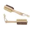 Beatifufu 2pcs Pedicure Bristle Brush Foot File Callus Remover Pumice Stone Foot Scraper Dead Skin view 1