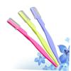 Beatifufu 3pcs Portable Eyebrow Razor Stainless Steel Eyebrow Trimmer Makeup Tool Kit for Women Girls for Easy Travel Precise Grooming view 1