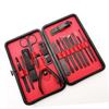 Beatifufu Stainless Steel Manicure and Pedicure Set with Pu Case Complete Nail Grooming Kit for Hand and Foot Care Includes Nail Clippers Cuticle Remover and More view 3