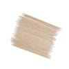 Beatifufu Nail Care Kit 100 Pcs Nail Art Sticks Cuticle Pusher Nail Cleaning Stick Orange Wood Nail Tools for Home Use view 1