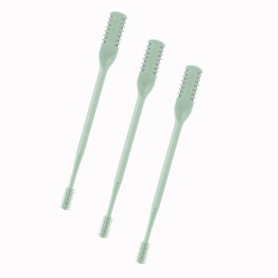 Yeezyxling Nose Hair Trimmer for Women and Men, 3 Pack Travel Size Portable Nose Hair Cutter, Double-Sided Safe Round Head, Painless Stainless Steelr, Washable Grooming Tool