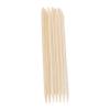 Beatifufu 200pcs Nail Sticks Cuticle Pusher and Remover for Manicure and Pedicure Lightweight Natural Wood Nail Art Supply for Cleaning and Grooming view 1
