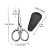 MERRYHAPY Professional Beard Scissors Set Mustache Trimming Shears Anti-use Precision Cutting for Men view 2