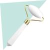 Beatifufu 1pc Natural White Jade Facial Roller Skin Care Massage Tool for Puffiness Redness Relief Lightweight Portable Beauty for Face and Eyes view 3