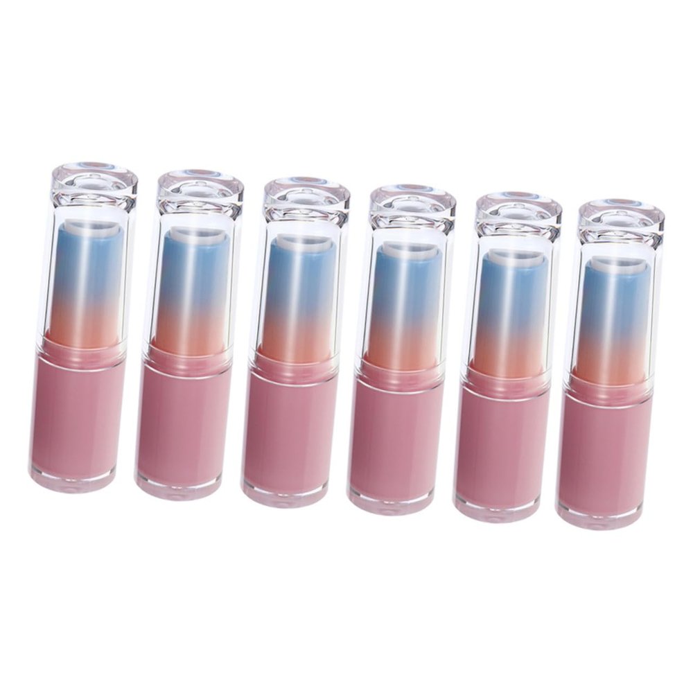 BIUDECO 6pcs Lipstick Container Lipstick Tube Lip Balm Containers Bulk for Diy Projects