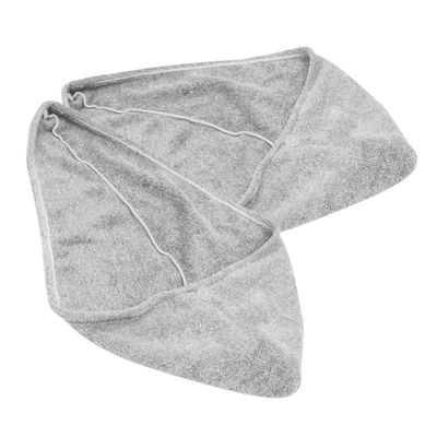 Cabilock 2pcs Super Absorbent Coral Fleece Hair Drying Cap Reusable Bath Towel Wrap for Women Lightweight Hair Turban for Quick Drying for Travel and Everyday Use