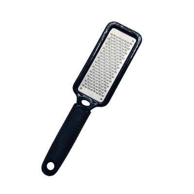 Beatifufu 1pc Stainless Steel Feet Files Dead Skin Remover Pedicure Scrubber Remover for Foot Double Sided Foot Remover for Feet Ergonomic Handle