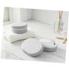 Hoement 2pcs Portable Soap Holder Storage Box Lid Travel Toiletry Kit Leakproof for Bathroom Kitchen view 4
