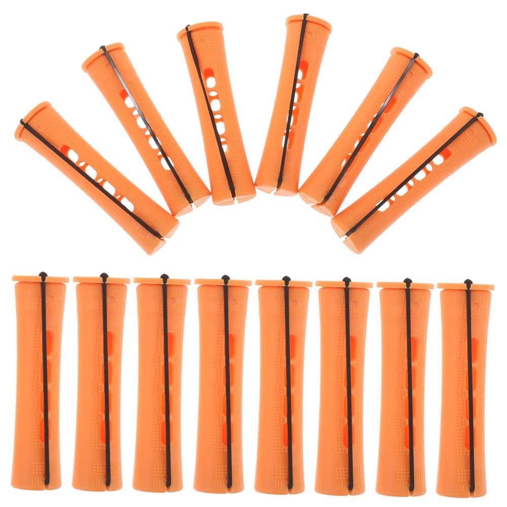 BIUDECO 30pcs Flexible Perm Rods for Hair Spiral Curling Tools Easy to Use Design for Salon Quality Waves for Styling
