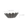 Garneck 150pcs Leakproof Candle Melt Liner Cups Wax Warmer Paper Trays for Aromatherapy and Home Use Elegant Black Design view 4