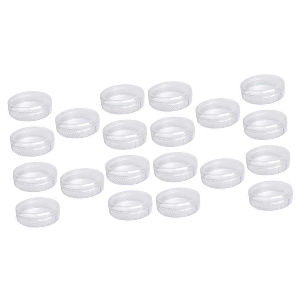 ABOOFAN 20pcs Travel Toiletry Containers Empty Powder Puff Cases Makeup Puff Storage Boxes Dry Wet Container for Home and Travel
