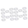 ABOOFAN 20pcs Travel Toiletry Containers Empty Powder Puff Cases Makeup Puff Storage Boxes Dry Wet Container for Home and Travel view 1