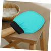BIUDECO Exfoliating Bath Mitt Faux Material Dead Skin Scrubber Glove Body Exfoliator Mitt view 3