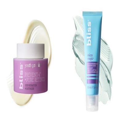 Bliss Youth Got This Retinol Moisturizer and Micro Magic Microdermabrasion Facial Scrub - Diminish Fine Lines & Tighten Pores - Vegan, Cruelty-Free