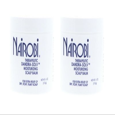 Nairob Therapeutic Dandra-Solv Moisturizing Scalp Balm 4oz (2pack)