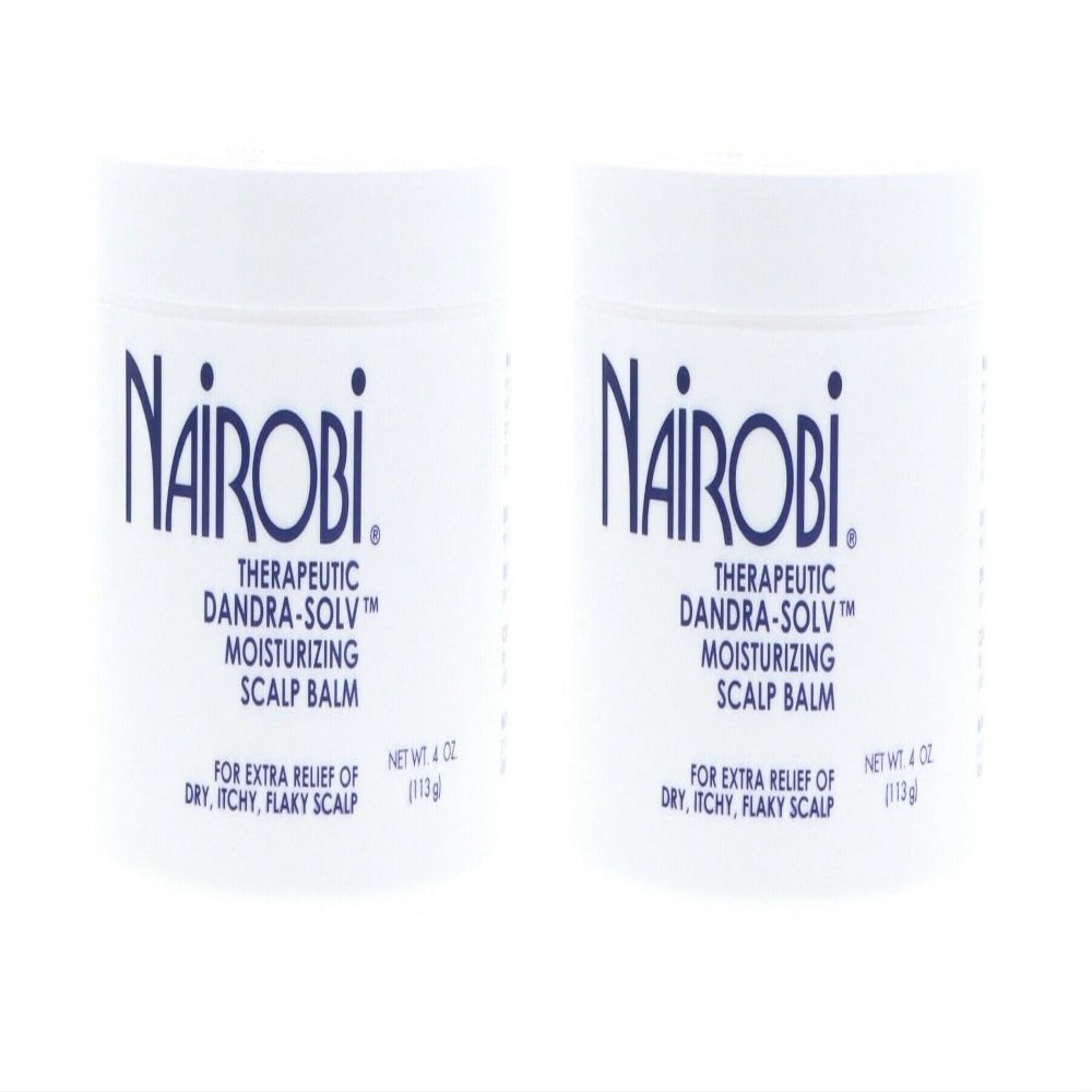 Nairob Therapeutic Dandra-Solv Moisturizing Scalp Balm 4oz (2pack)