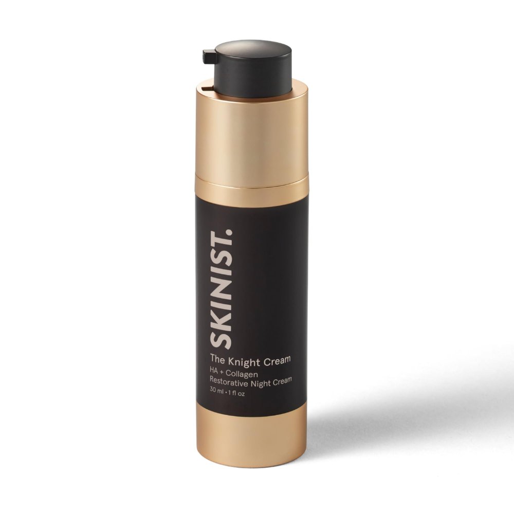 SKINIST The Knight Cream  HA + Collagen Restorative Night Cream, Ultra-Hydrating & Anti-Aging Formula