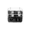 Didiseaon 30pcs Dual Hole Pencil Sharpener for Eyebrow Lip Liner and Eyeliner Portable Makeup Accessory for Women for Precision and Easy Use Black view 1
