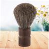 NOLITOY Fine Bristle Hair Beard Brush Men's Facial Care Tool Wet Shaving Brush for view 4