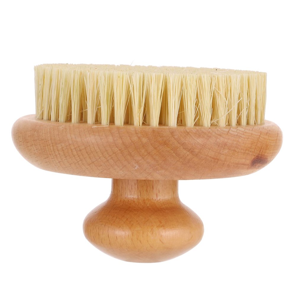 BIUDECO Exfoliating Body Scrubber Brush with Bristles for Deep Cleansing and Dead Skin Removal Lightweight Bath Tool for Relaxing Shower Experience