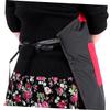 Baluue Barber Hair Uniform Hairdresser Cloth Double Hair Cutting Cape Salon Gown Quick Dry Material view 2