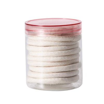 FOYTOKI 10pcs Natural Loofah Pads Makeup Remover Face Wash Gentle Cleansing Pads for Face Skin Dry Oily Skin Travel Gym Friendly