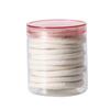 FOYTOKI 10pcs Natural Loofah Pads Makeup Remover Face Wash Gentle Cleansing Pads for Face Skin Dry Oily Skin Travel Gym Friendly view 1
