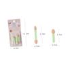 Baluue 8pcs Double-ended Sponge Eyeshadow Applicator Lightweight Dual-sided Makeup Tools for Blending and Application Random Colors view 2