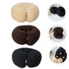 VINTORKY 6pcs Hair Donut Shaper for Women Practical Bun Maker Tool for Long Hair Easy to Use Nylon Chignon Accessories in Black and Options view 4