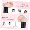 Outanaya Face Powder 4pcs Mushroom Head Makeup Sponges Makeup Applicator Triangle Skin Friendly for Women Girls view 3