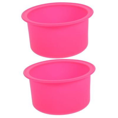 CORHAD 2pcs Hair Removal Wax Warmer Liner Non-stick Silicone Bowl Wax Melting Container